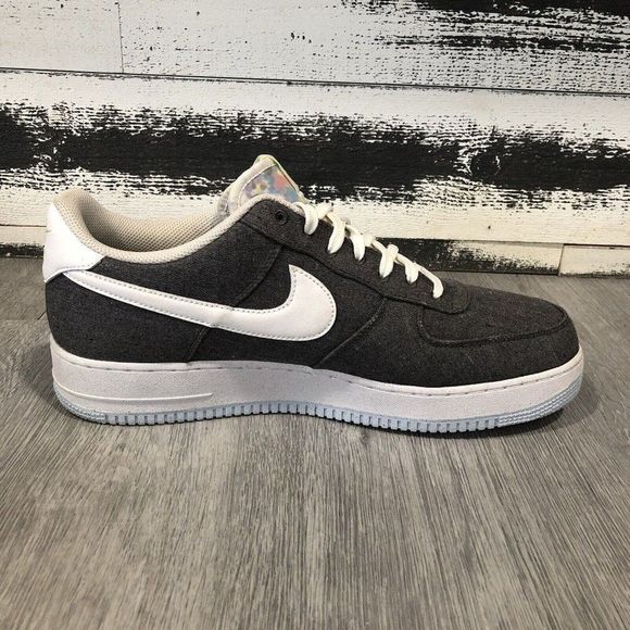 Nike Air Force 1 Low '07 Recycled Canvas Pack CN0866-002 Iron Gray 2020 Size 14 - Picture 2 of 9